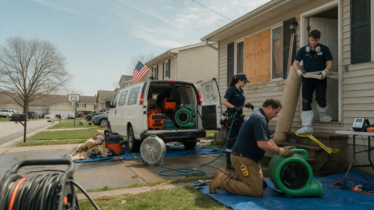 Water Damage Restoration in Clayton, OK near me